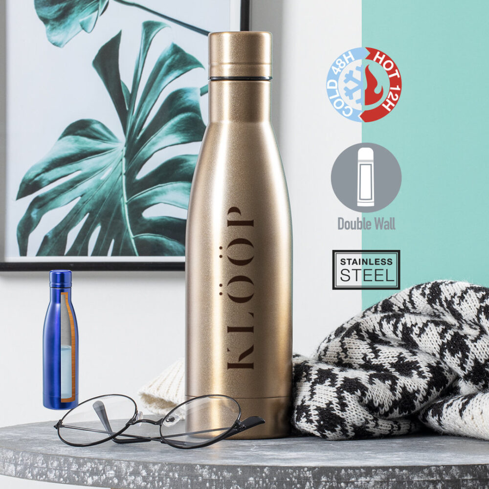 Bidón térmico dorado