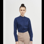 + + Camisa Cierre Inclinado Slim Fit