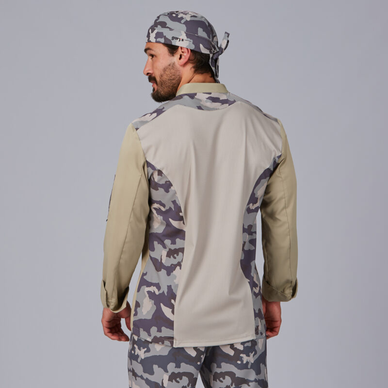 chaquetilla cocina transpirable camuflaje