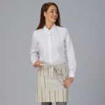 delantal corto combinado rayas mallorquinas